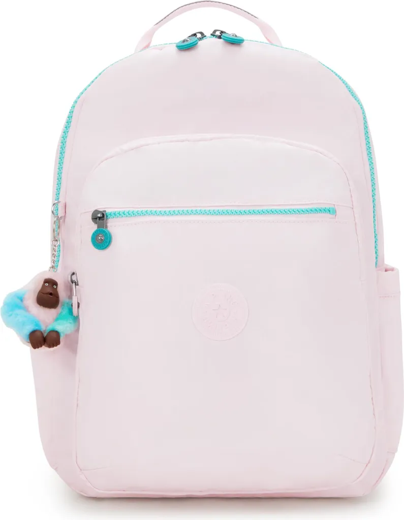 Zaino Kipling Seoul College Extra 32L Rosa - Scuola e Tempo Libero - 1