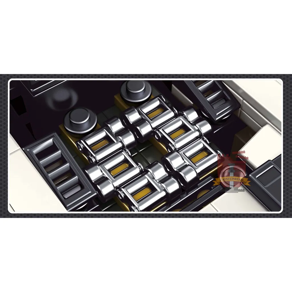 Jeu de construction AS Valkyrie Mould King 10016 maquette à monter - 6