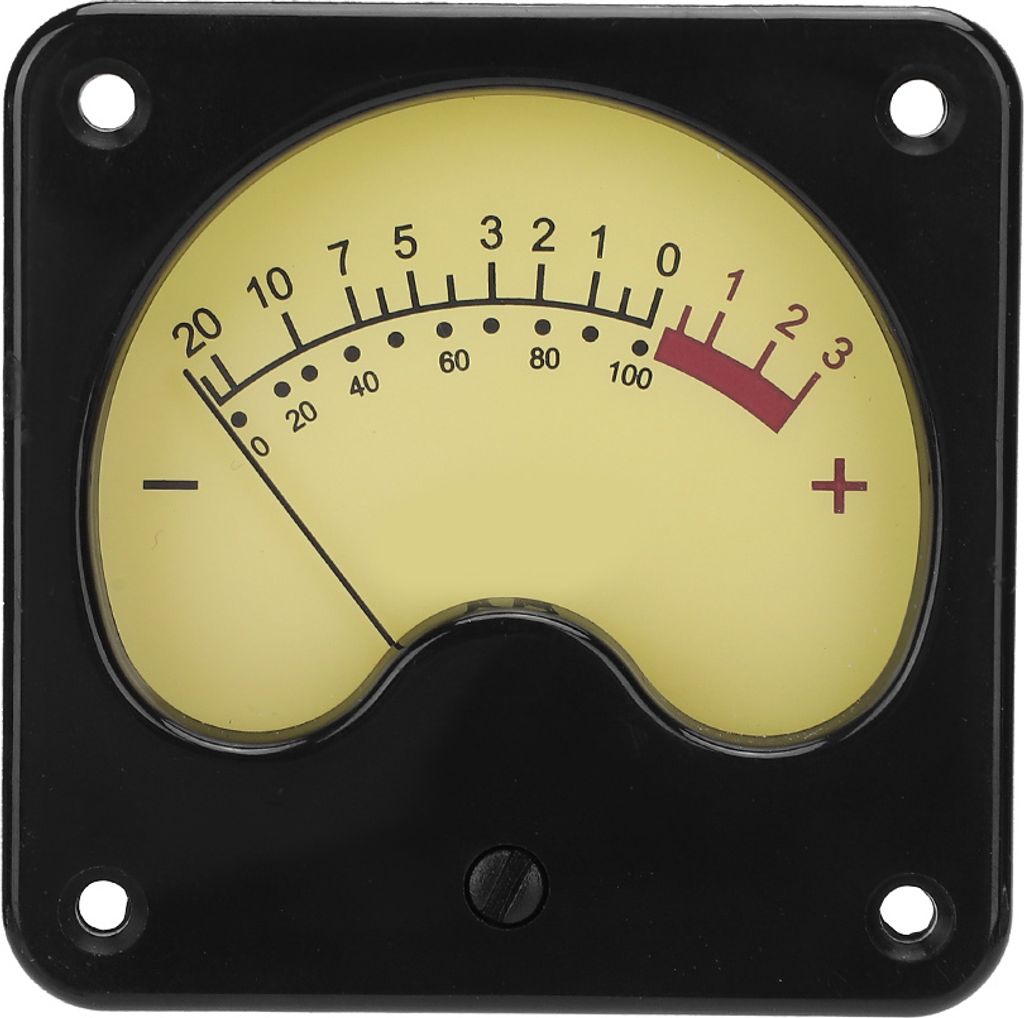 Tragbarer TR-57-S0346 VU-Meter Leistungsverstärker DB Meter mit Hintergrundbeleuchtung Schallpegel Tester für Haus Auto