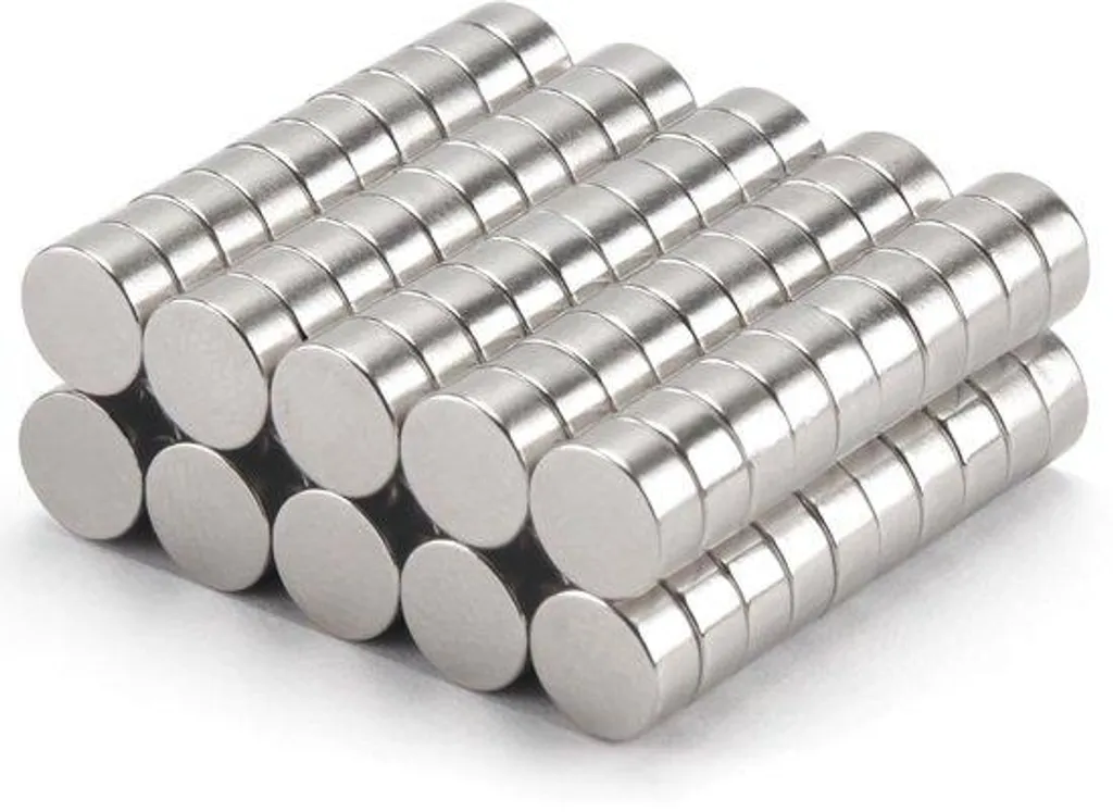 Aimants puissants 6x3 mm anti-glisse pour fixer documents sur tableau