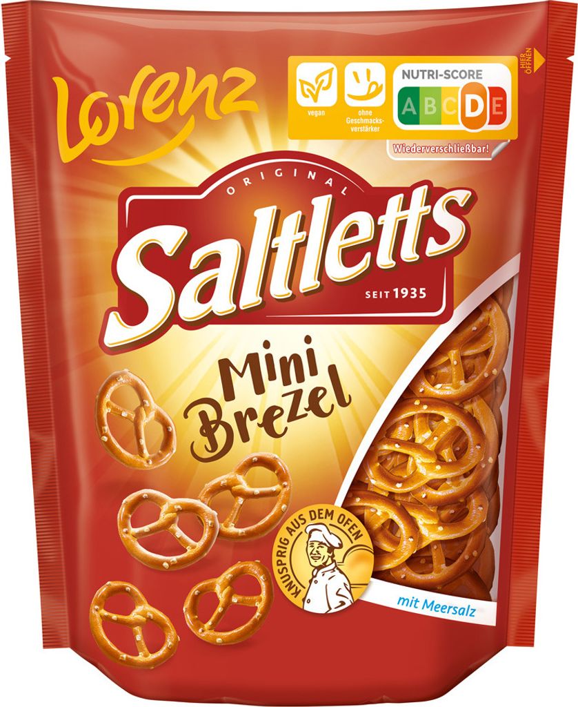 Lorenz Saltletts Mini Pretzel piccolo pretzel conmarino Immagine del prodotto 