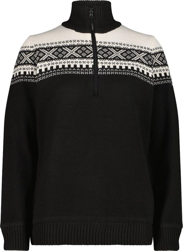 CMP Damenpullover "Sweat Knitted WP" met winddichte Productafbeelding 