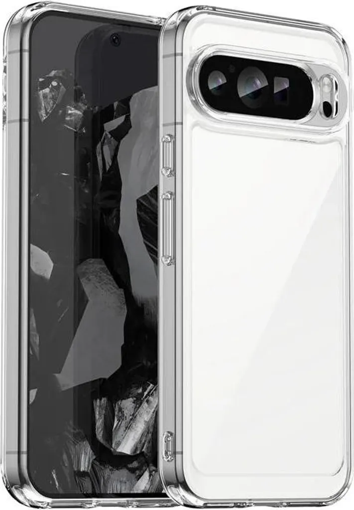 Cover Google Pixel 9 Pro XL Trasparente Phonesta - Design Ibrido Slim