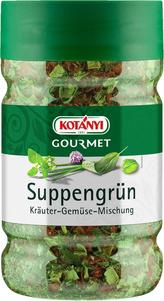 Suppengrün geschnitten 1200ccm von Kotanyi Produktbild 