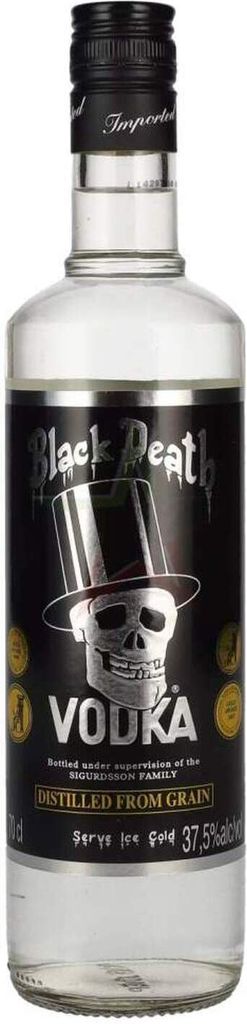 Black Death Vodka 37,50 % 0,70 Liter