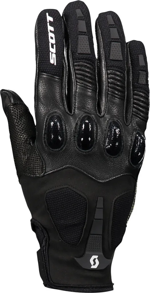 Gants moto Scott Assault Pro Noir et Blanc taille M pour le pilotage
