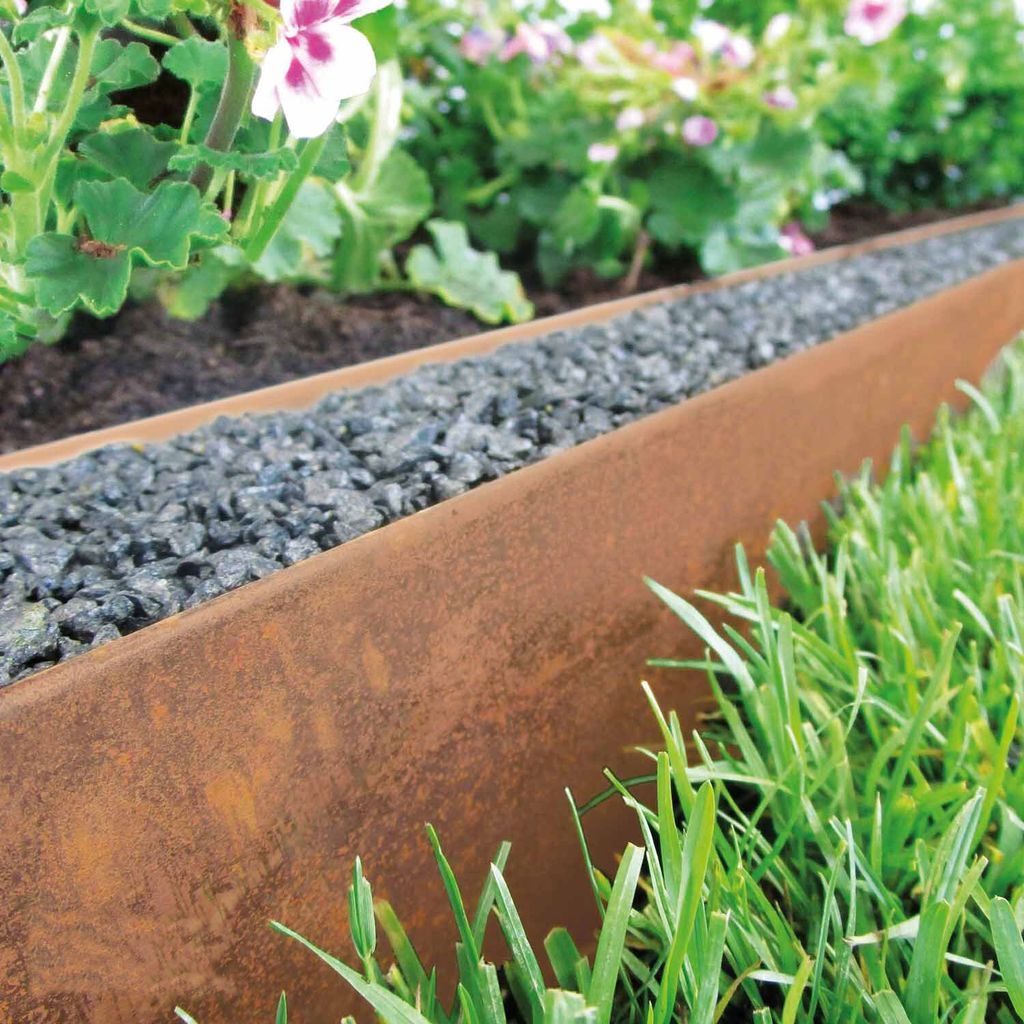 Bellissa Rasenkante Corten 118 x 20 cm Produktbild 12