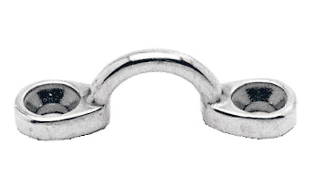 Fenderöse, verstärkt, 5mm, Edelstahl A4