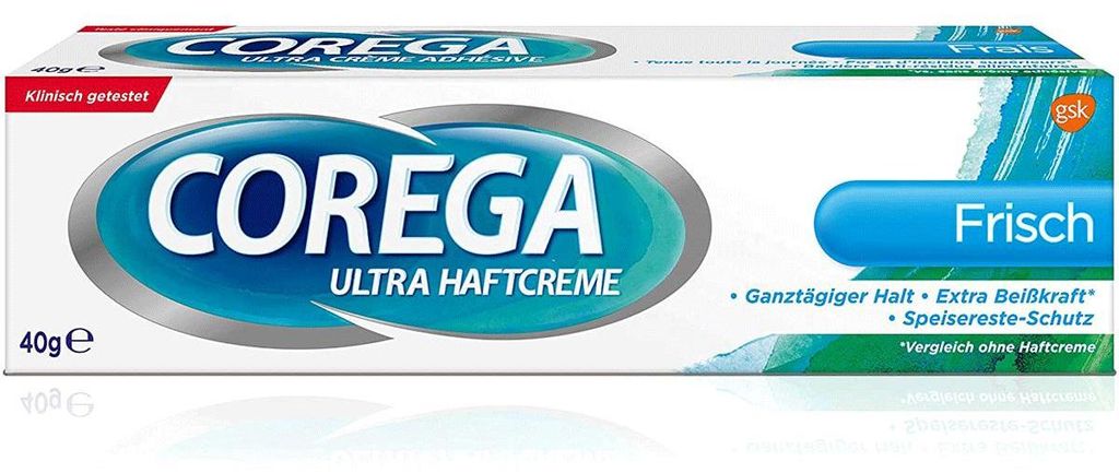 Corega Ultra Adhesive Cream Fresh 40g balenie 2 Obrázok produktu 