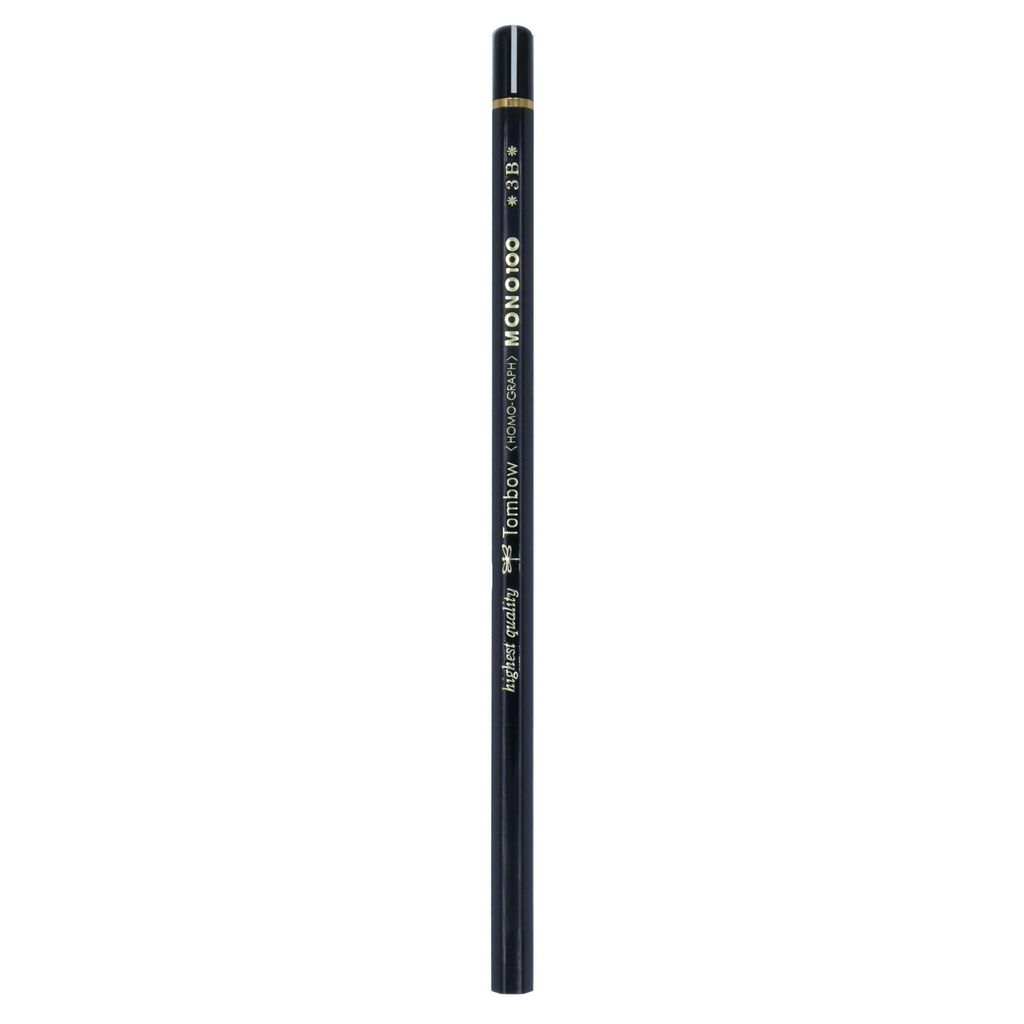 Tombow MONO 100 grafietpotlood van hout - Hardheid 3B Productafbeelding 