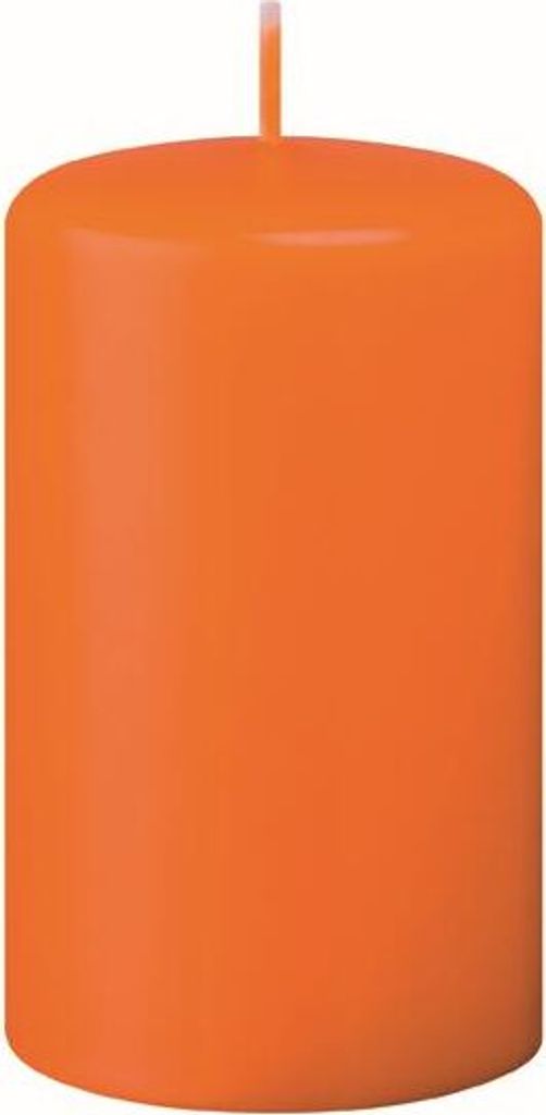 Stumpenkerzen Mandarin 80 x 40 mm, 12 Stück