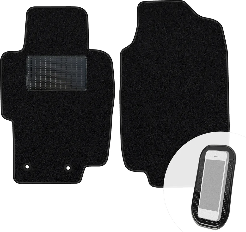 Tappetini Anteriori moto-MOLTICO per Honda Accord VII: Antiscivolo