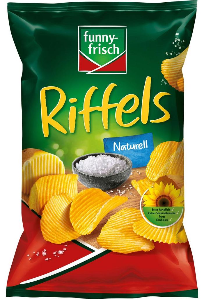 funny frisch Riffles naturalne chipsy ziemniaczane Zdjęcie produktu 
