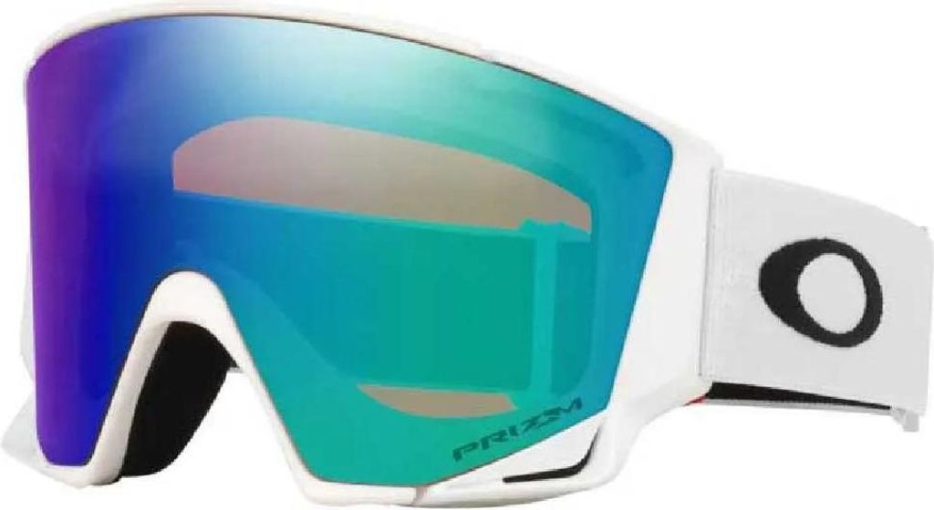 Oakley Goggles Flow Scape L Skibrille Weiß Prizm Argon & Prizm Iced/CAT3+CAT2 Herren,Damen Weiß Prizm Argon & Prizm Iced/CAT3+CAT2