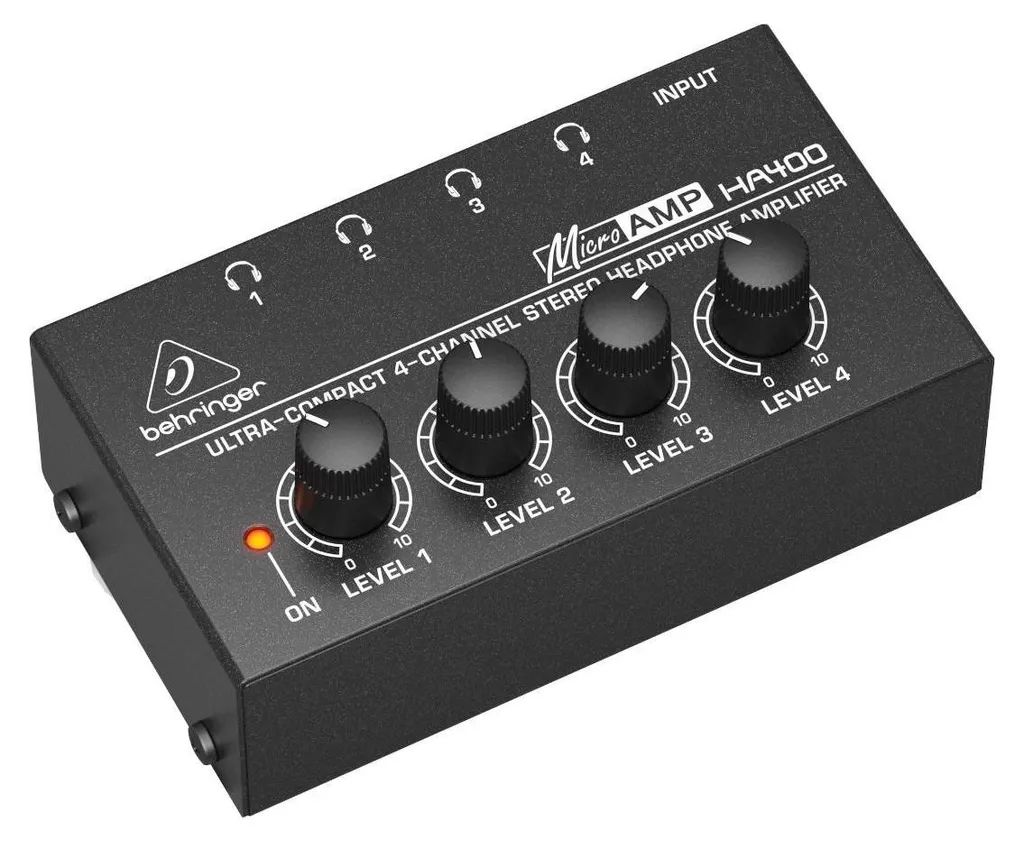 Solution Multi-Casque Behringer HA400 pour Écoute Simultanée sans Bruit - 12