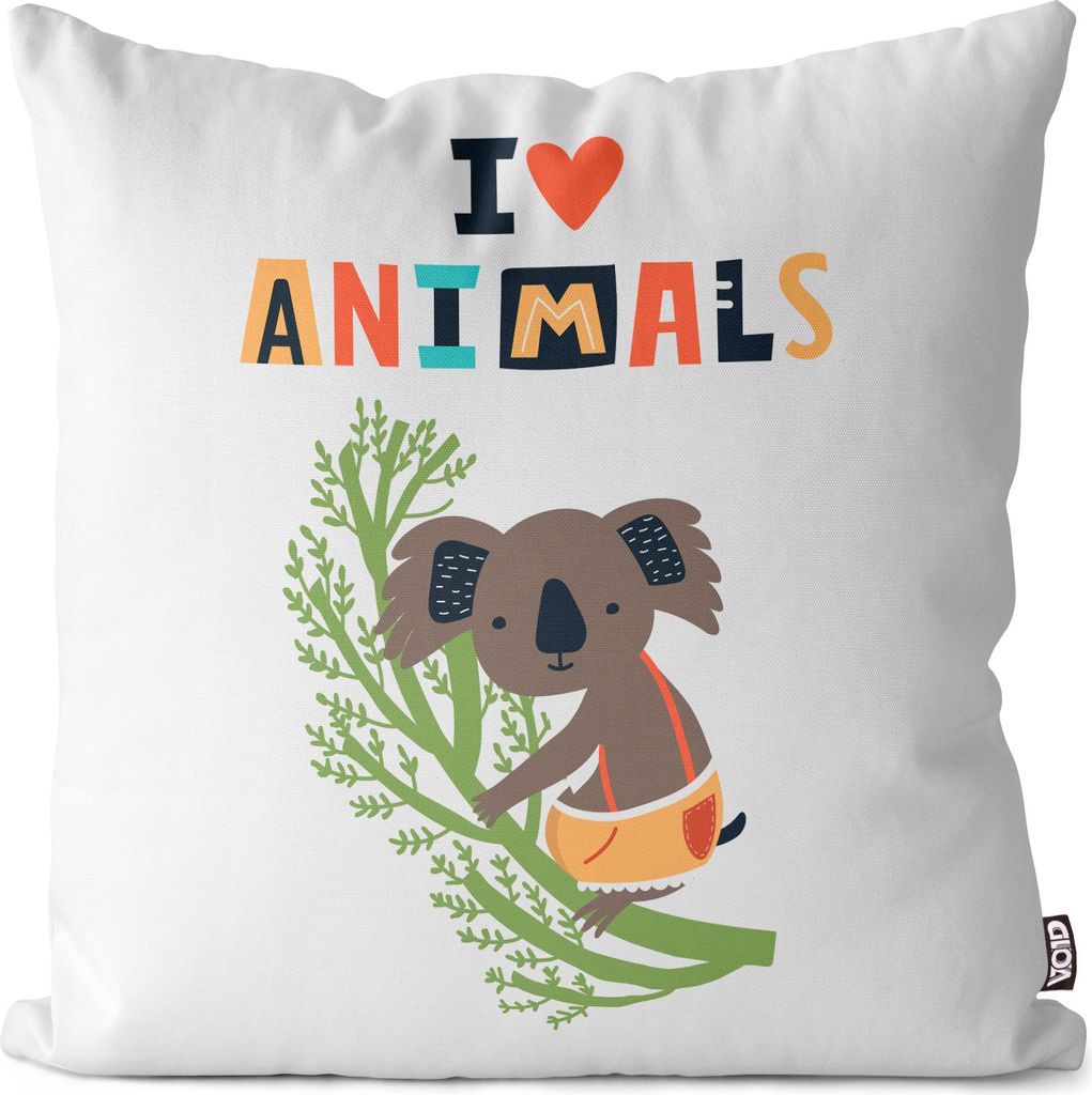 VOID Love Animals Koala Kissenbezug Kissenhülle Sofakissen Kissen Deko Outdoor-Kissen Dekokissen