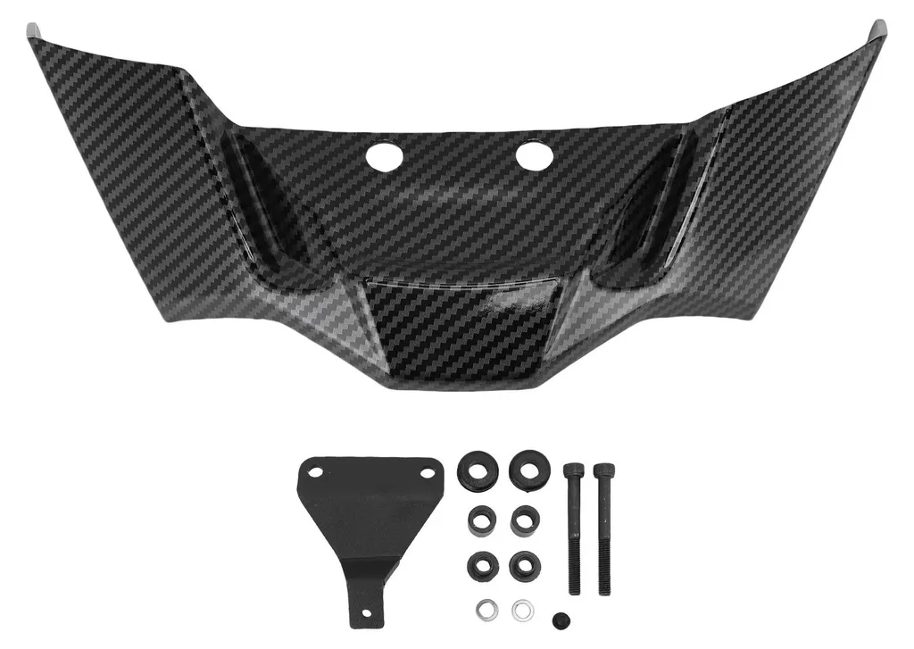 Améliorer la stabilité moto avec cet aileron avant S1000R M1000R carbone