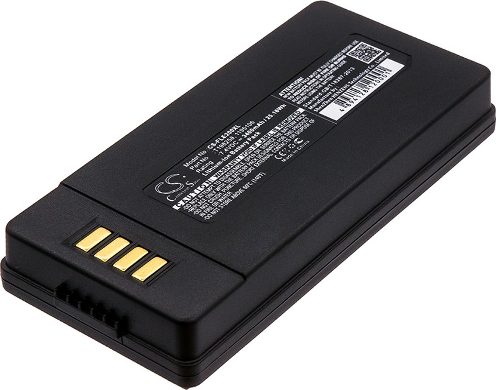 TECHTEK Akku Kompatibel mit [FLIR] 1195958, B2, E2, E25, E320, E45, E65, ThermaCam B2, ThermaCAM E series, ThermaCam E2, ThermaCam E25, ThermaCAM E32