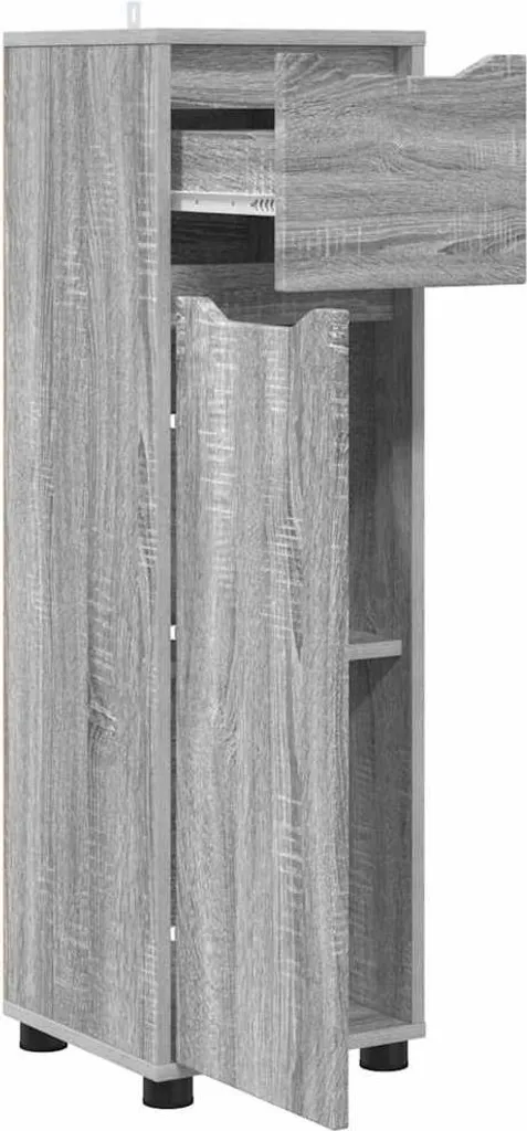 Trasforma il tuo Bagno in una Spa con vidaXL Grigio Sonoma - 4