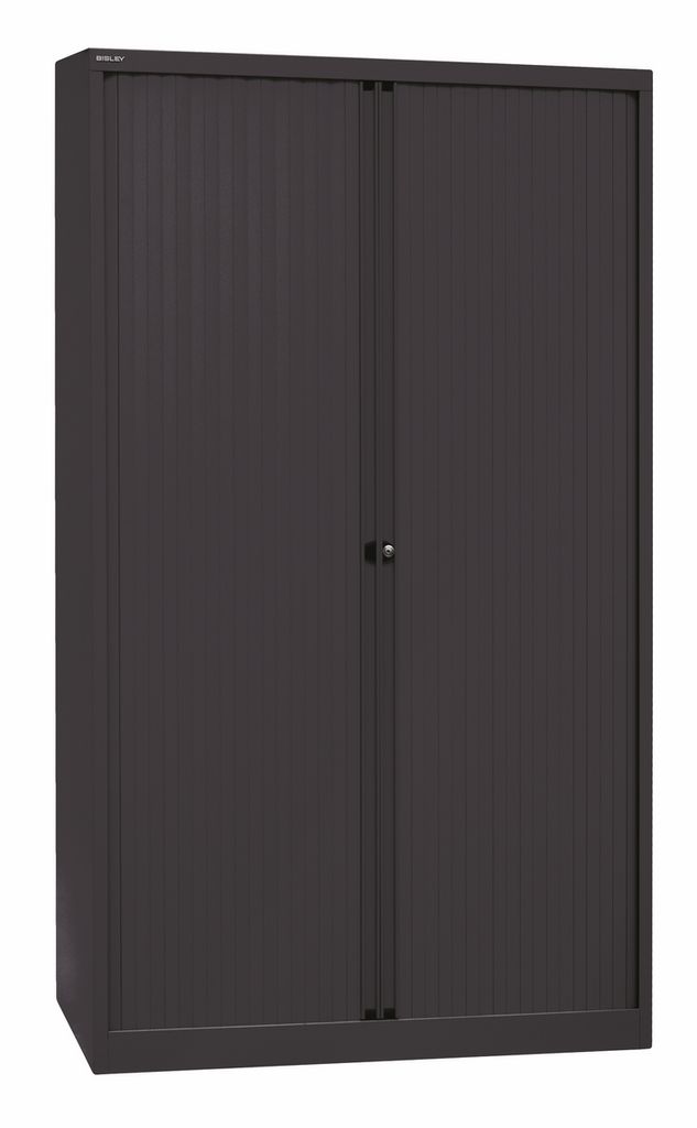 Bisley Rollladenschrank EuroTambour - Farbe: Schwarz