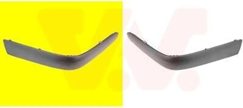 Baguette décorative pare-chocs Mercedes VAN Wezel 3029586 Chromée