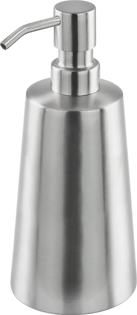 Dispenser Sapone bremermann PIAZZA Acciaio Inox Opaco Anti-Impronta