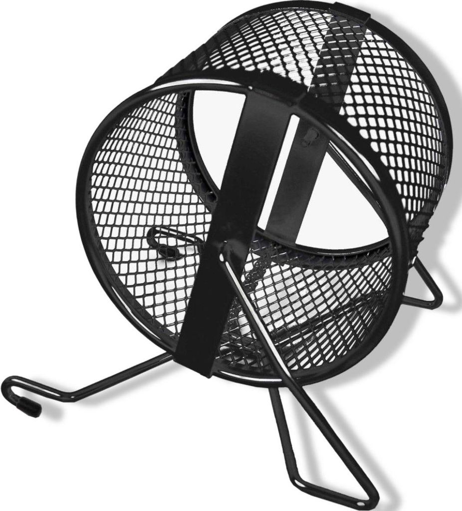 Interzoo Mausmühle Metall Durchmesser 12 cm fein schwarz Interzoo