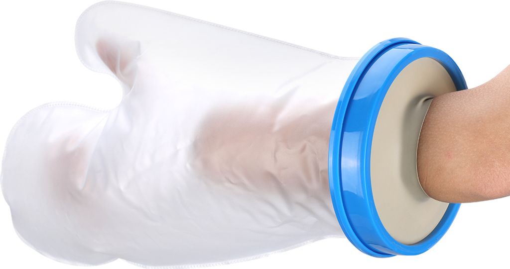 Blauer PP-Ring-Badearm für Erwachsene mit Ringbademanschette SL H2100 54,5 cm (Arm)