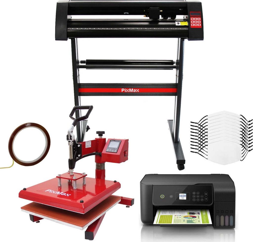 10 Sublimations Masken für den Sublimationsdruck blanko, Schwingpresse, Schneideplotter & Eco Tank Drucker Mund-Nasenschutz Transferpresse Mund-Na...