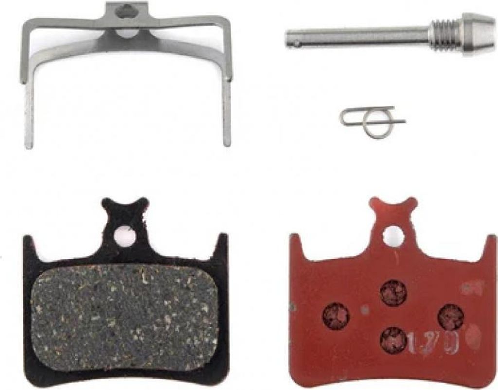Hope Rx4 Sram S4 Organische Scheibenbremsbeläge Rot  Rot Produktbild 