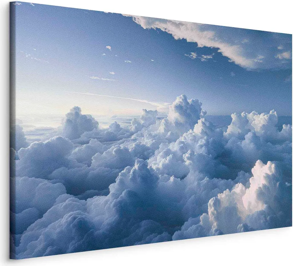 Quadro Grande 120x80 Tela Paesaggi Aerei b-H-10049-b-a - Offerta Online
