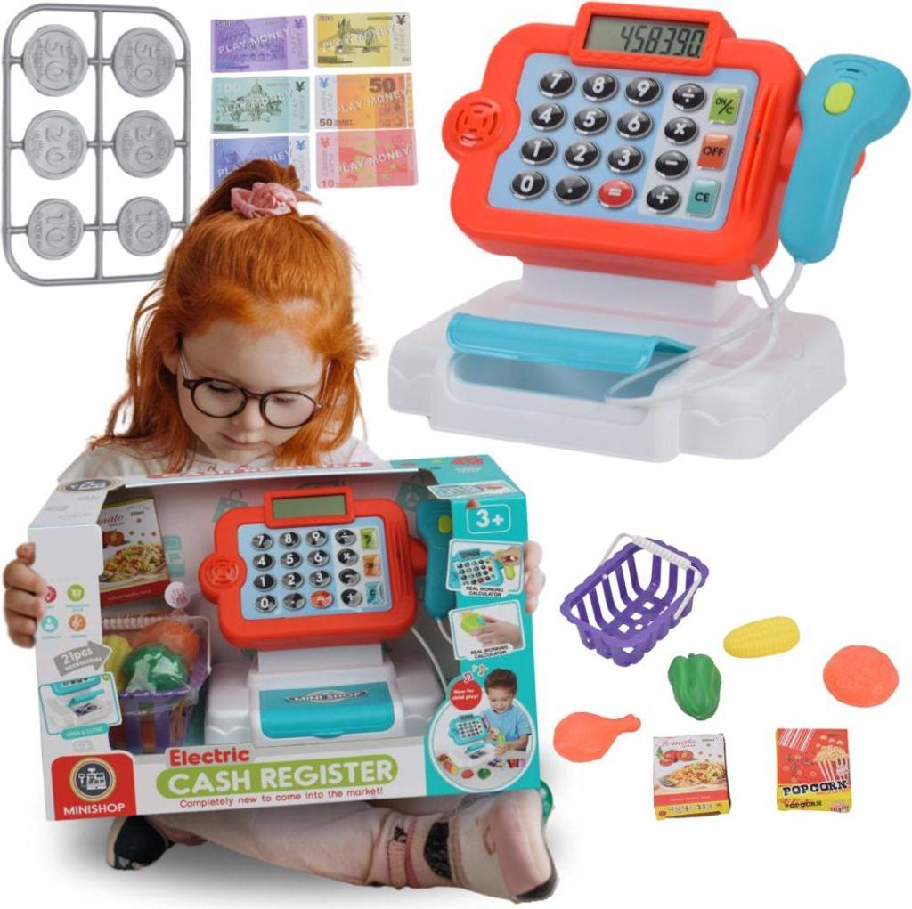 Lolex | Interaktive Spielkasse - 15 cm - Bunt - Fördert Produktbild 
