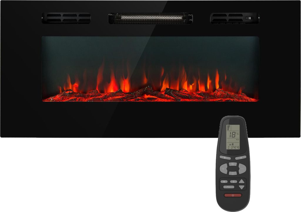 Klarstein Cheminée Electrique Encastrable, Chauffage Image du produit 