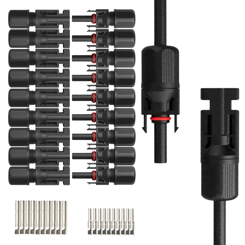 Solarstecker für Solarpanel Solarkabel Steckverbinder Produktbild 
