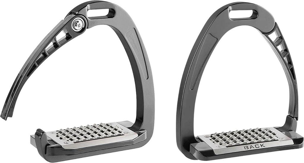 Acavallo Safety Stirrup Arena Alupro Black Obrázek produktu 