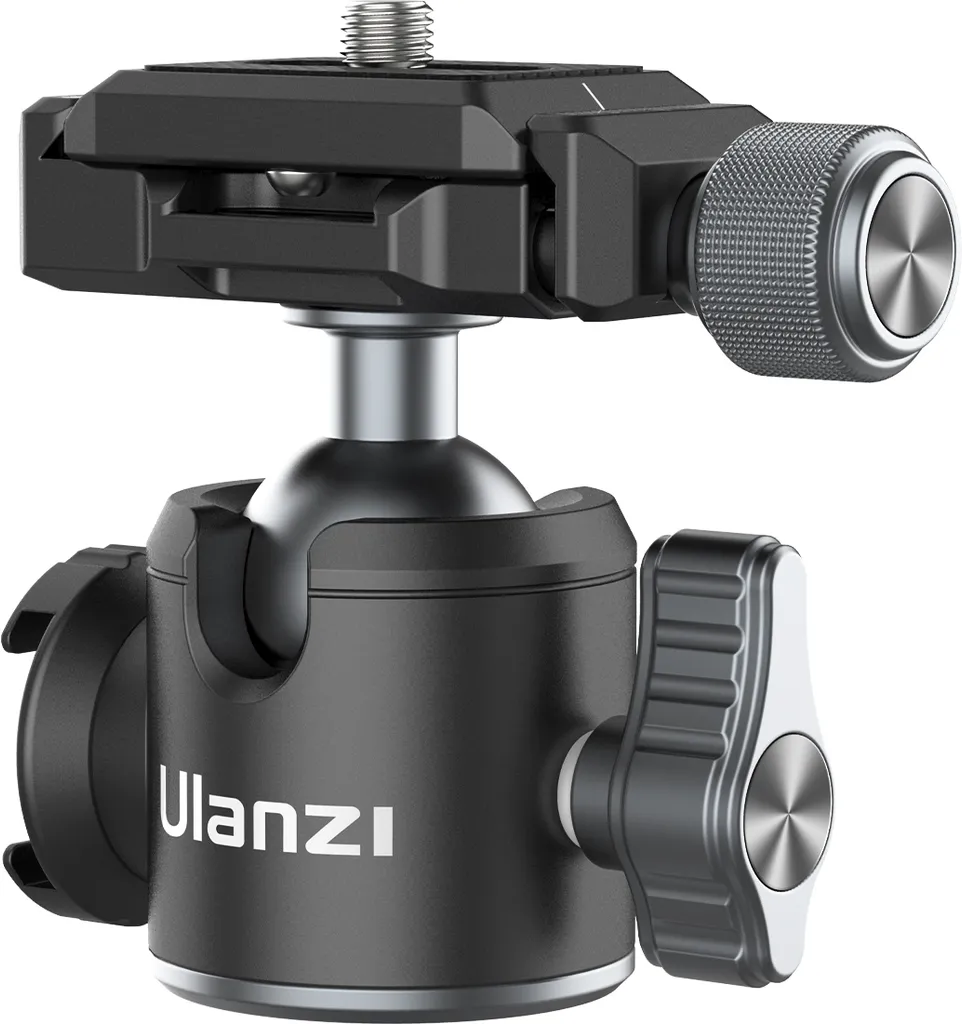Rotule pour Vlogging Ulanzi U-80L avec Support Micro et Arca Swiss 3D - 4