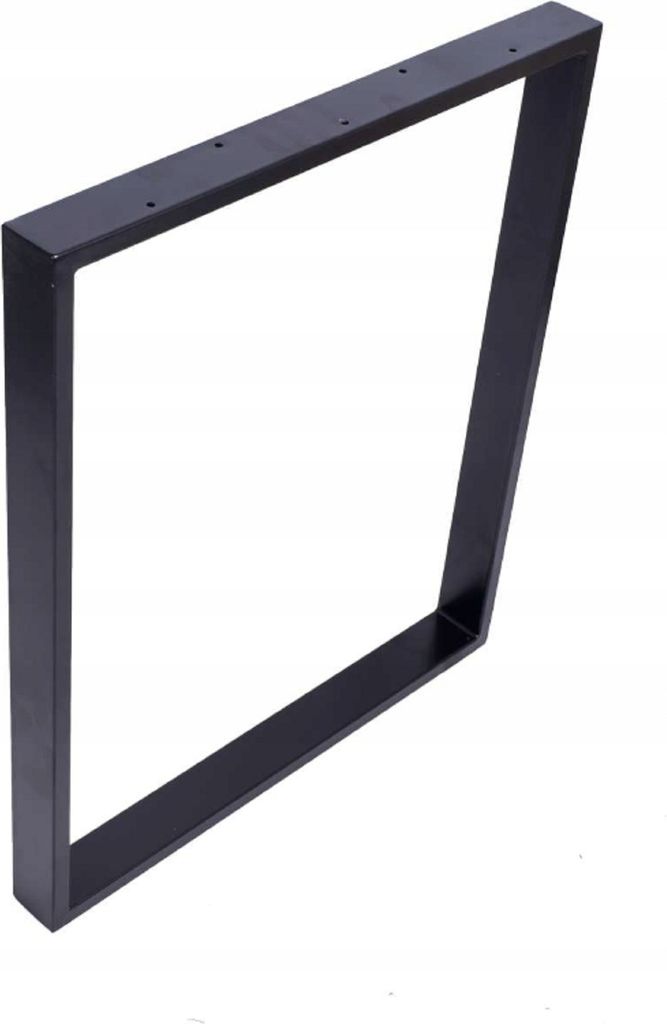Tischbein, Möbelbein, Möbelfüß, Metallbein, Tischfuss, Tischkufen, Tischgestell, Industriestil Loft-Stil, Rechteck, 1 Stück, 60x71cm