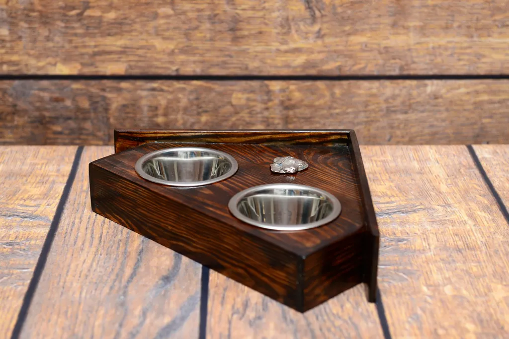 Arredamento Cinofilo: Porta Ciotole Rhodesian Ridgeback Art-Dog - 5