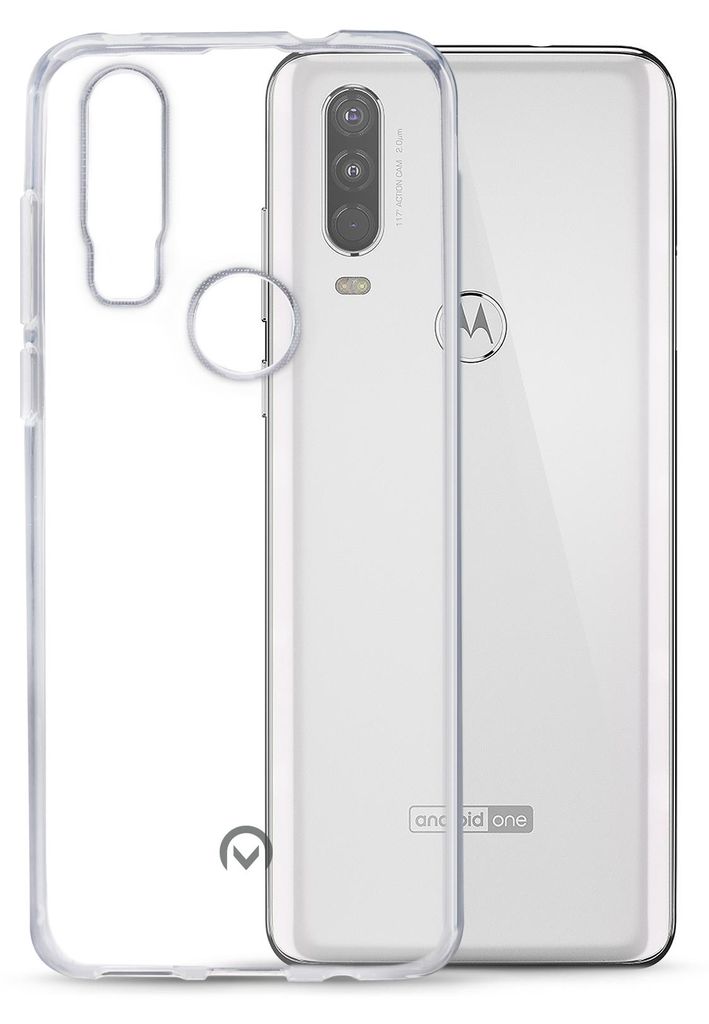 Mobilize Gelly Durchsichtig Handyhülle für Motorola One Action Hülle Flexibles TPU Backcover - Transparent