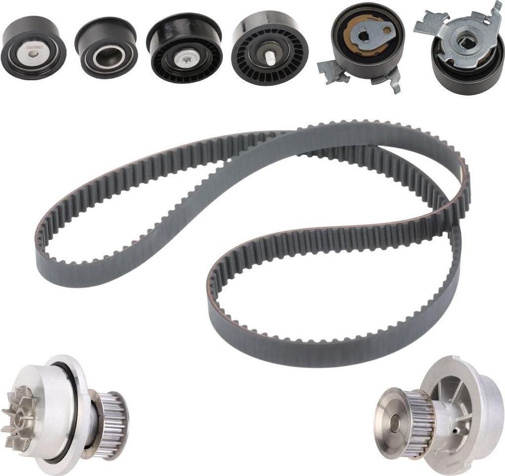 RIDEX 3096W0541 Zahnriemensatz + Wasserpumpe für OPEL Astra G CC (T98) Zafira A (T98) Corsa B Schrägheck (S93) Astra G Caravan (T98) Astra F CC (...
