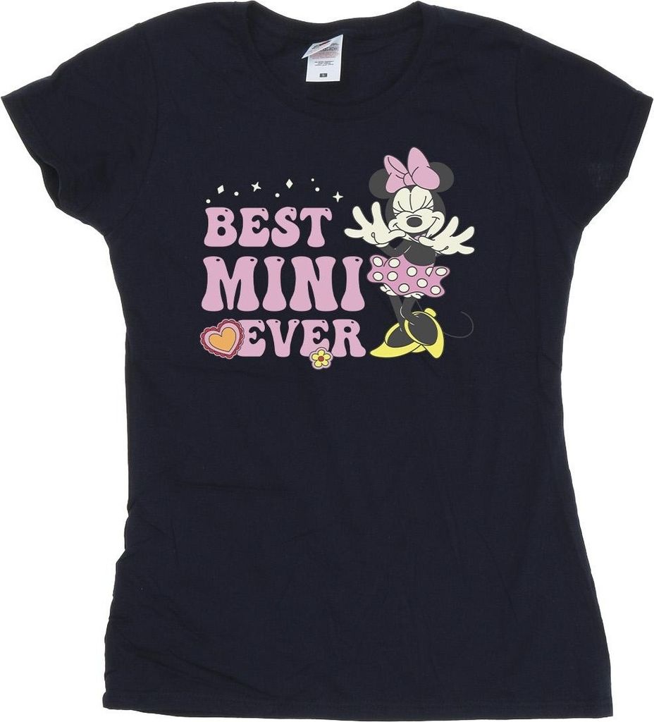 Disney - "Best Mini Ever" T-Shirt für Damen BI33695 (M) (Marineblau)