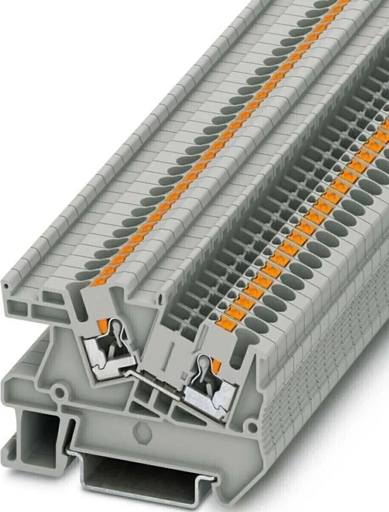 Borne de montage PTI 2,5 BU bleue 0,14-4 mm² de 5,2 mm 20 A Phoenix