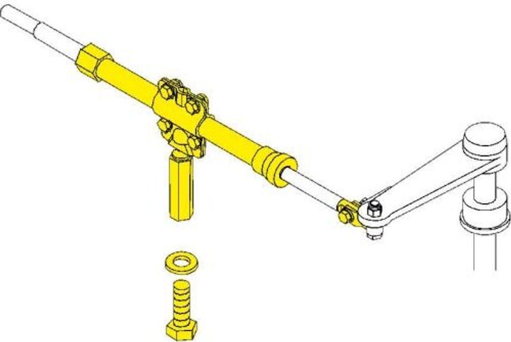 Seastar Stringer-Montagesatz, H= 67mm