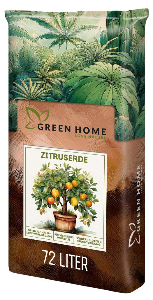 Green Home Zitruserde 72 L – für Zitruspflanzen & Produktbild 
