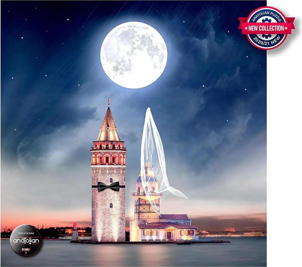 ANATOLIAN Square Puzzle Hochzeit 1024 Teile