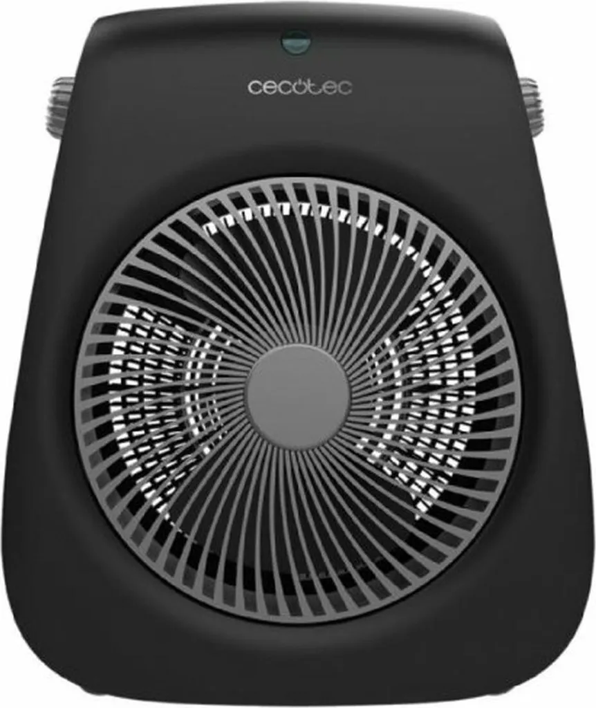Radiateur soufflant électrique Cecotec 2000W - Chauffage d'appoint noir