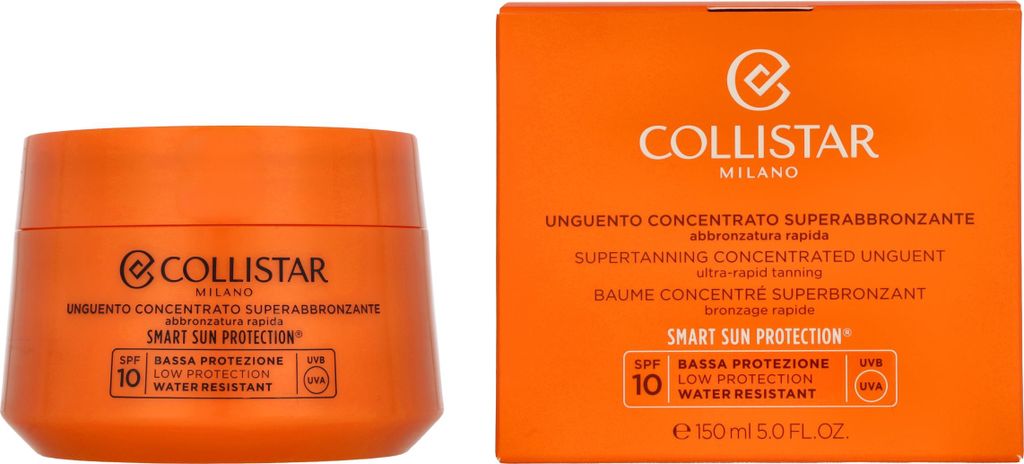 Collistar Supertanning Concentrate Unguent SPF 10, Produktbild 