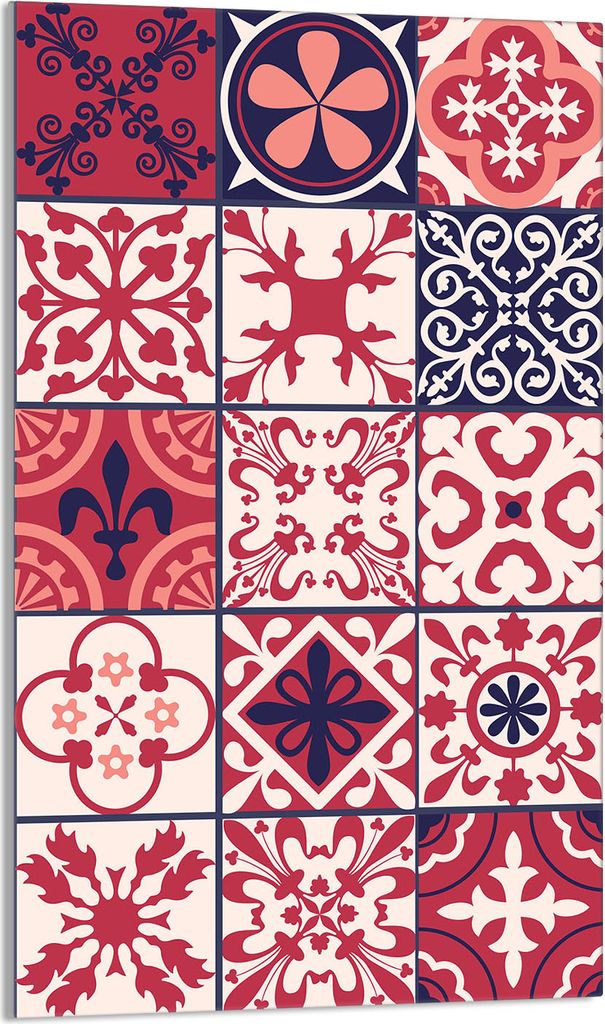 Glasschneidebrett 30x52 Mosaik
