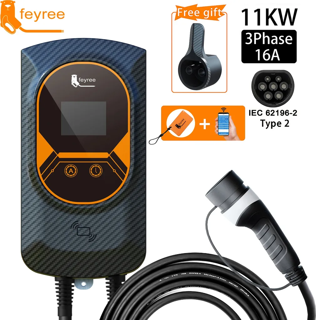 Dites adieu à la charge lente : Borne 11 kW 16A Triphasé Type 2 Smart App
