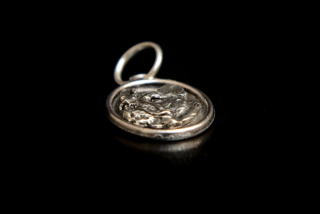 Collana Con Ciondolo Bulldog Francese In Argento 925 A Forma Di Cuore, Con Zirconi, Regalo Per Donna